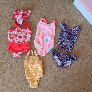 Swimming Suit Lot Size 18 Months And 1 Size 18-24 Months